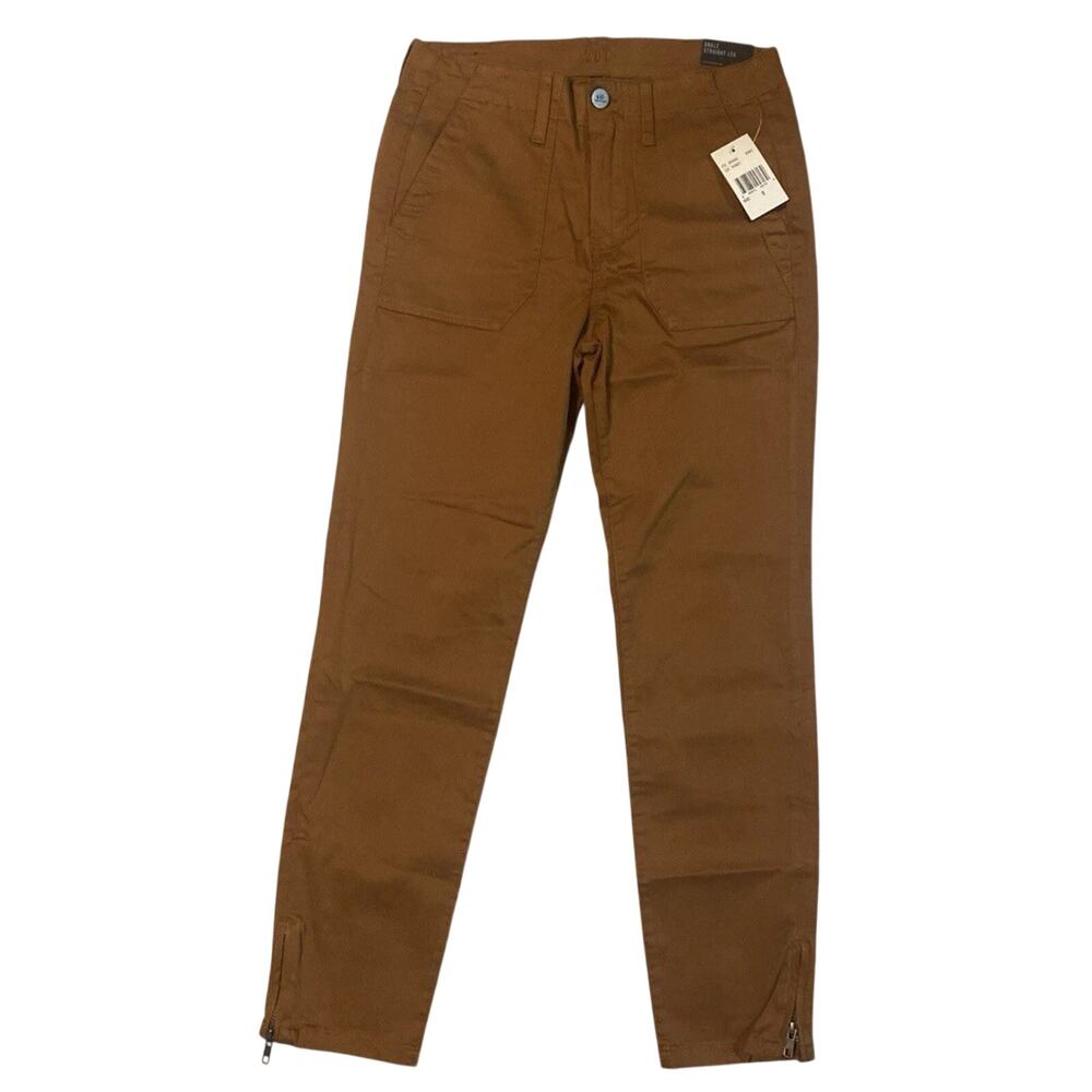 NWT! Kut From The Kloth Ankle Straight Leg Pant Size 6 Whiskey